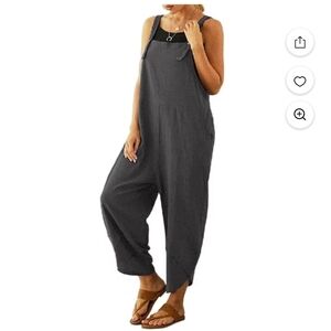 Gray Overalls